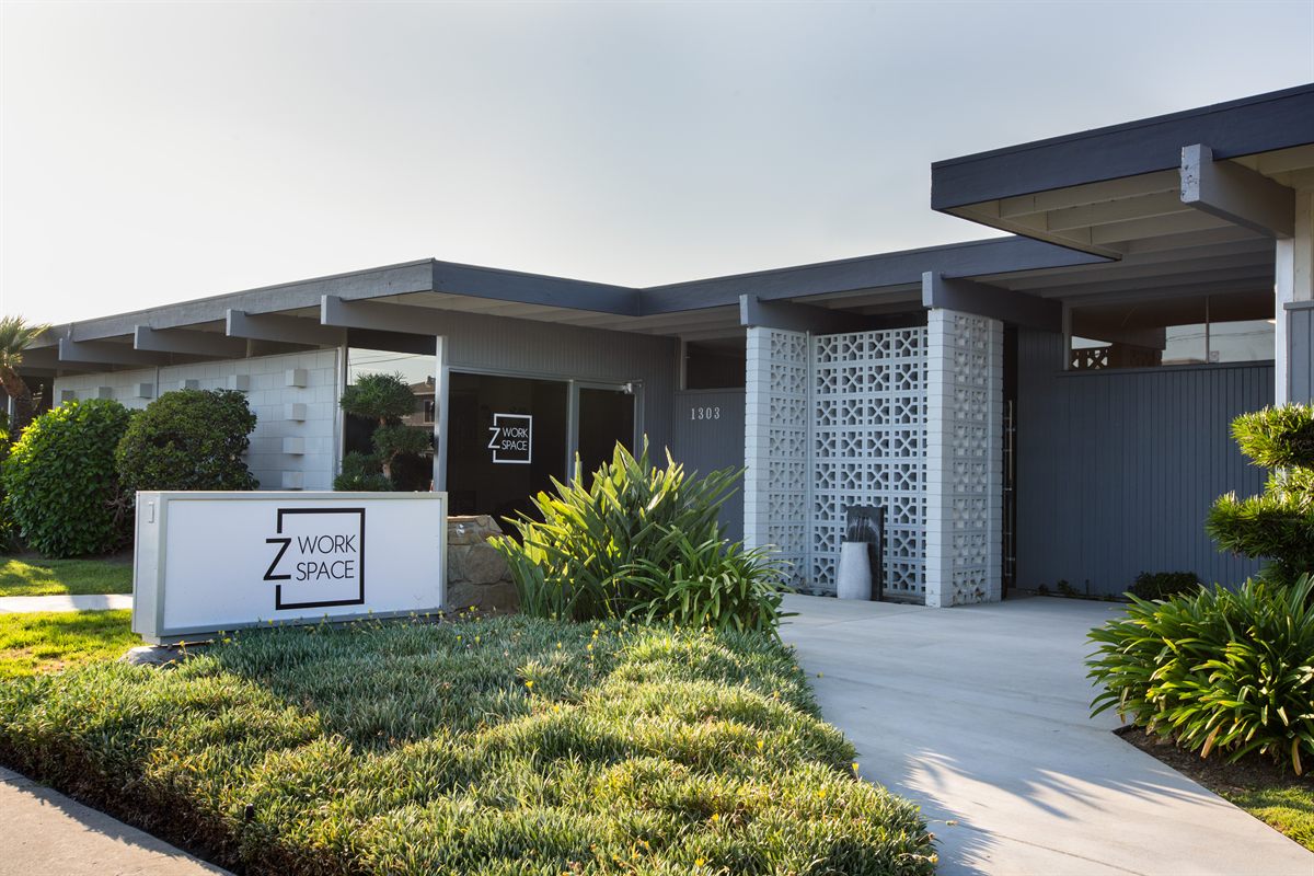 ZworkSpace building exterior in Fullerton, California